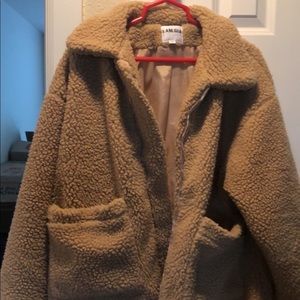 I Am Gia Pixie Teddy Coat